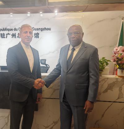 Courtesy visit to the Dean of the Consular Corps in Guangzhou